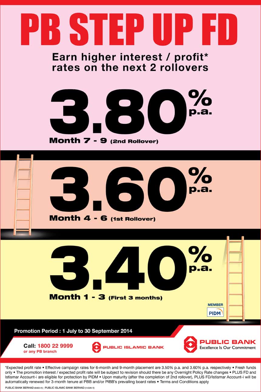 public bank fixed deposit rate promotion Joanne Edmunds